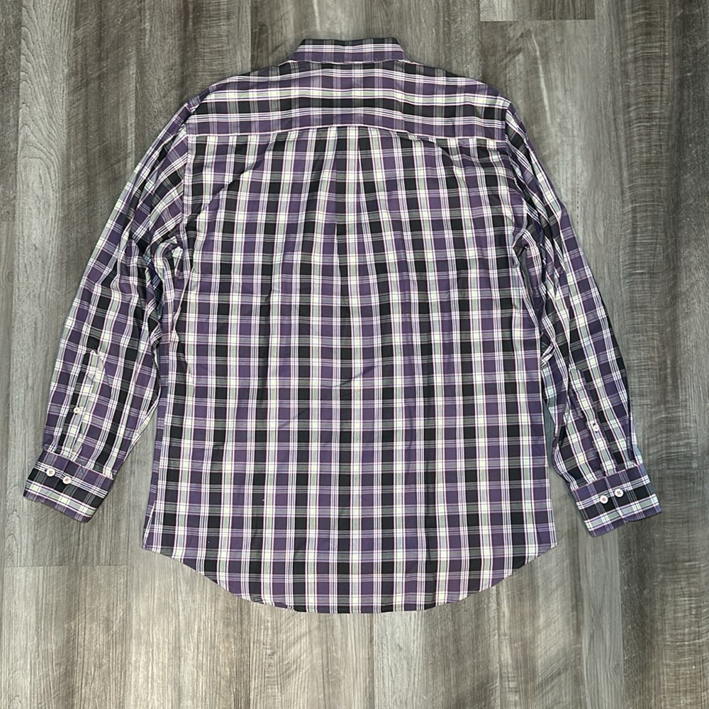 Peter Millar Long Sleeve Button Down Shirt - Large - Picture 3 of 6